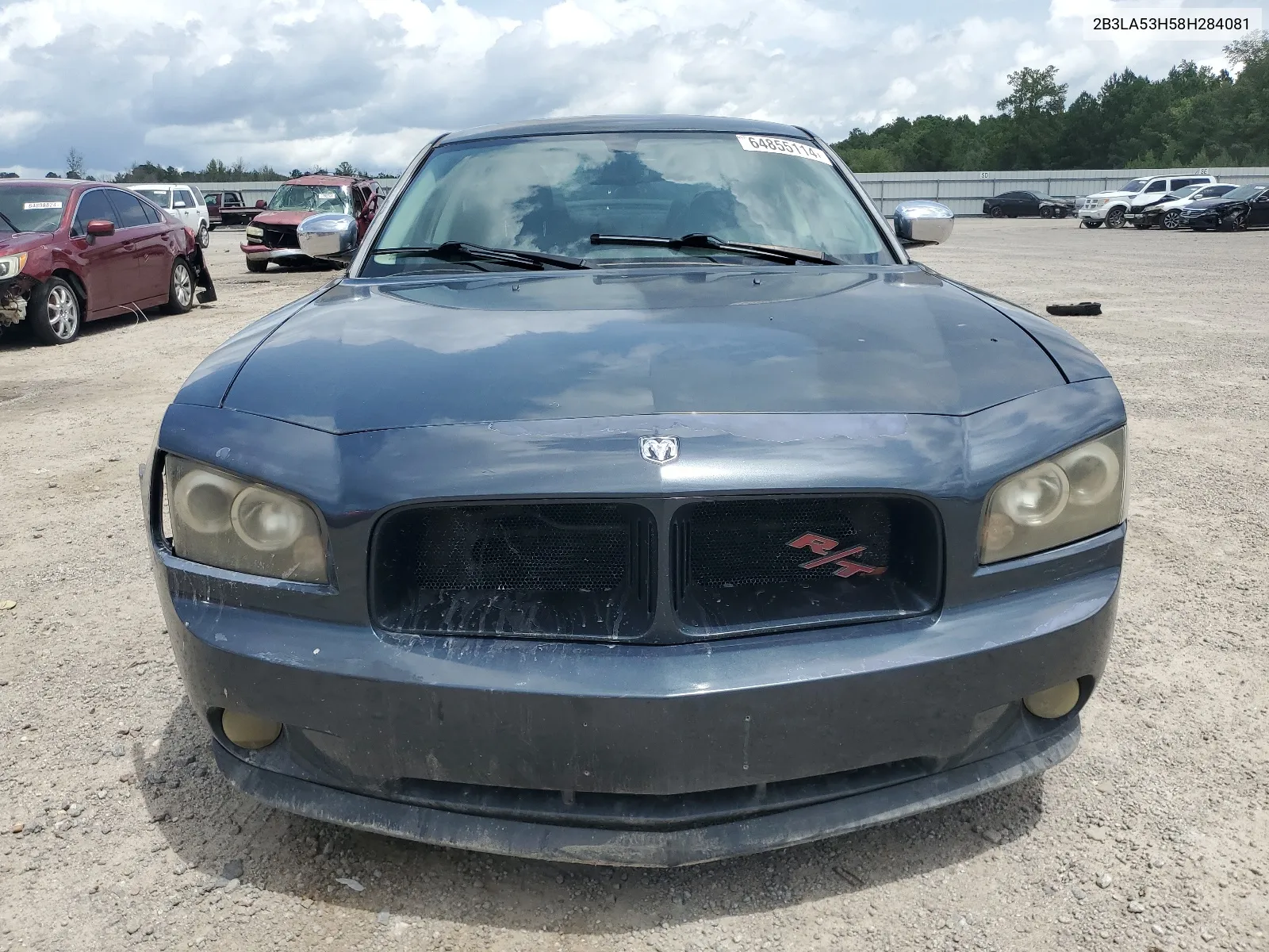 2008 Dodge Charger R/T VIN: 2B3LA53H58H284081 Lot: 64855114