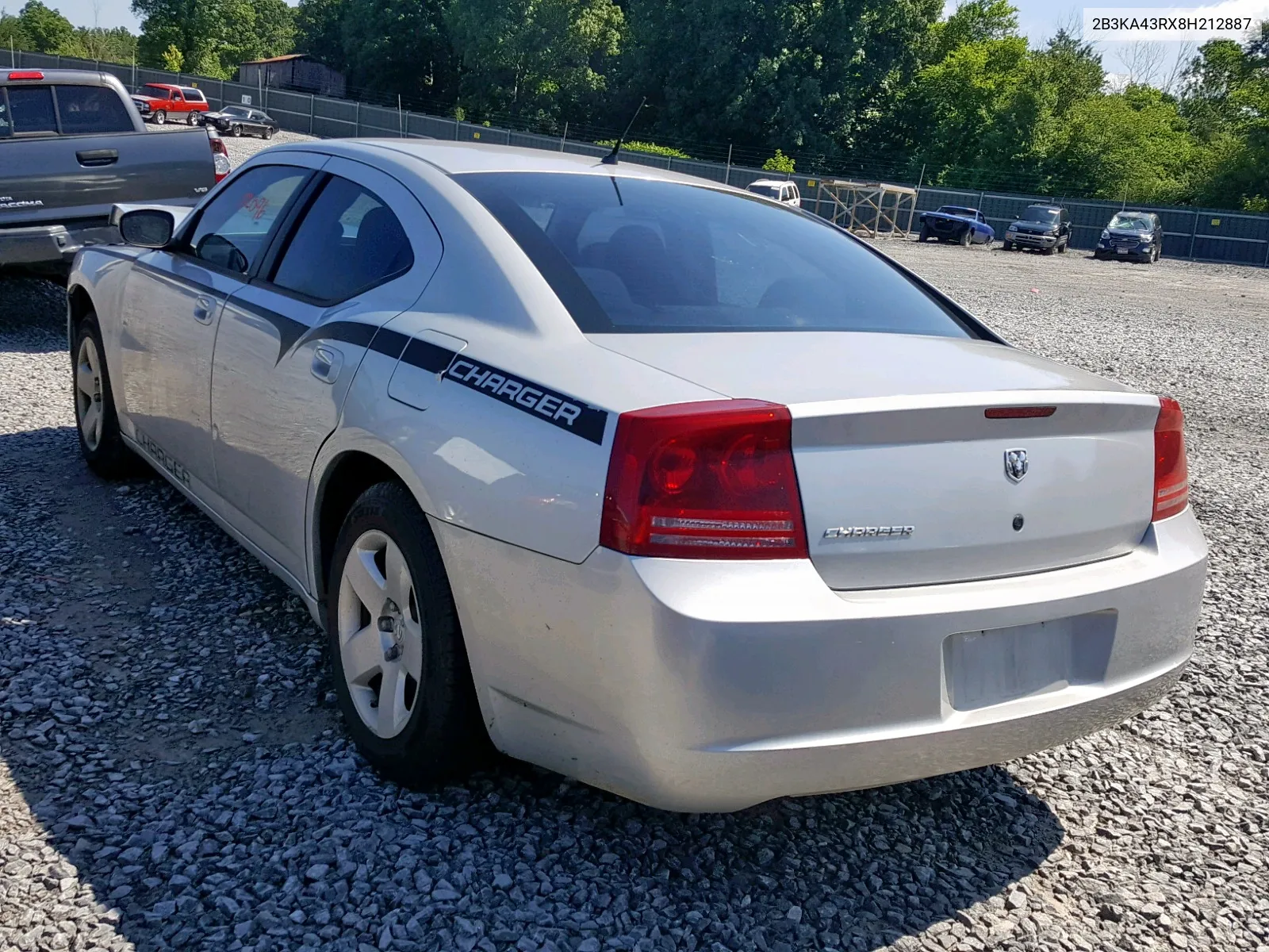 2008 Dodge Charger VIN: 2B3KA43RX8H212887 Lot: 65312024