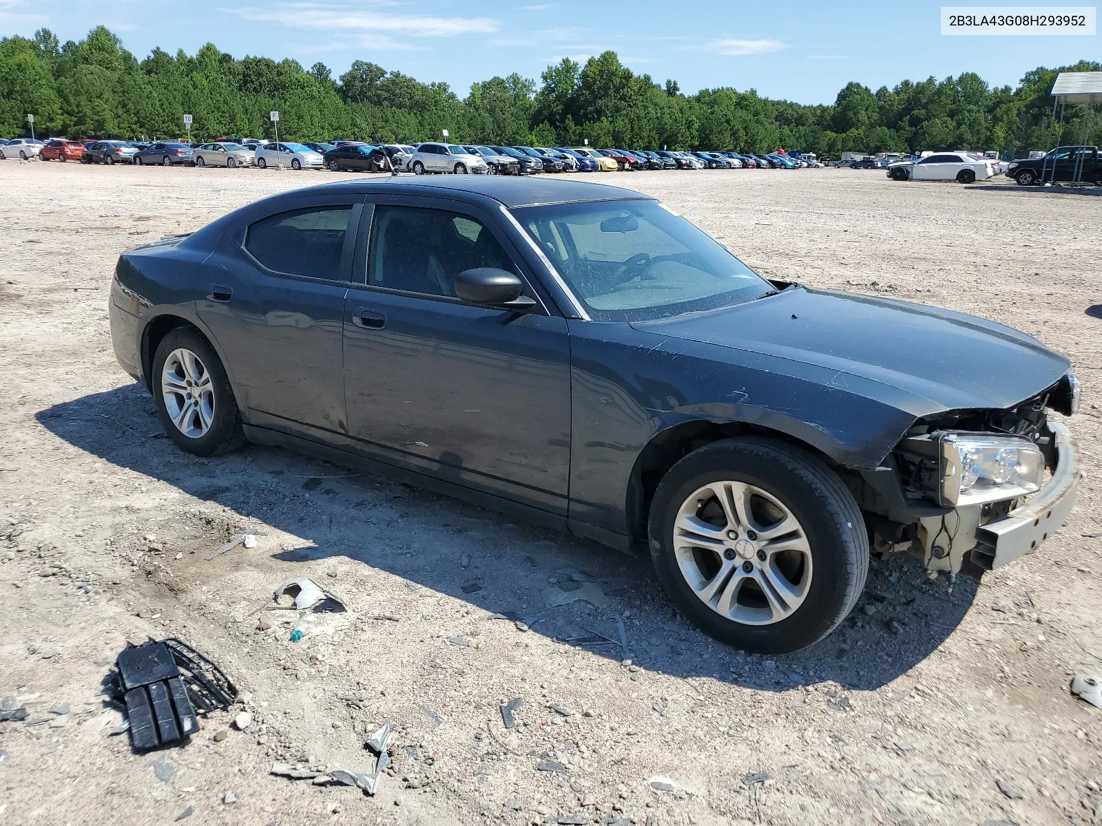 2008 Dodge Charger VIN: 2B3LA43G08H293952 Lot: 66748544