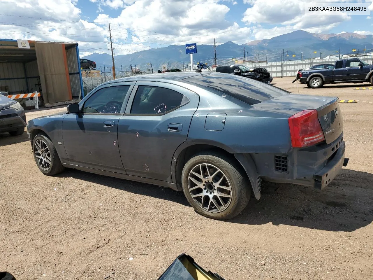 2008 Dodge Charger VIN: 2B3KA43G58H248498 Lot: 66876324