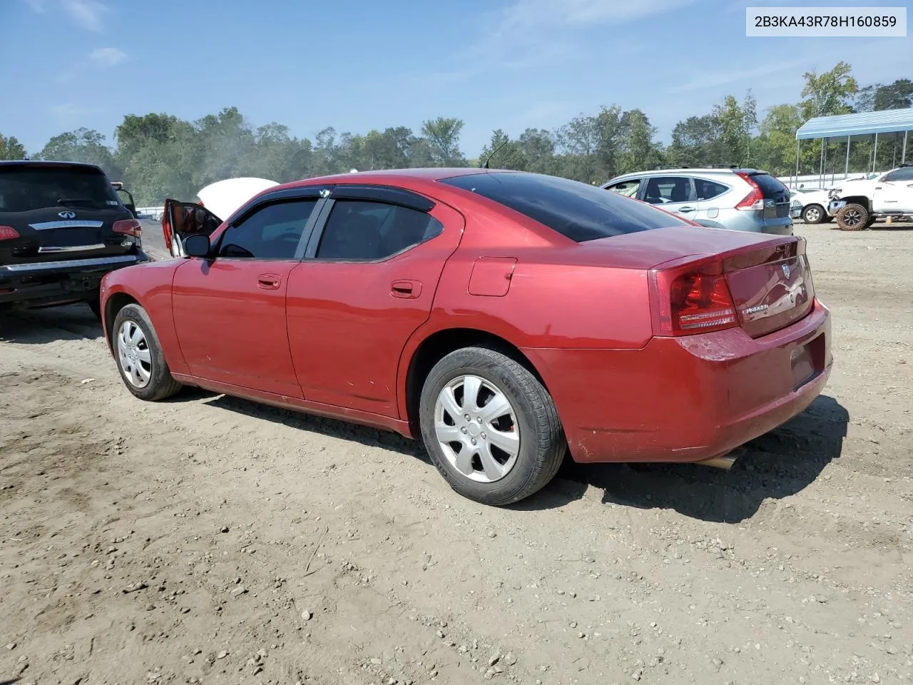 2008 Dodge Charger VIN: 2B3KA43R78H160859 Lot: 68642644