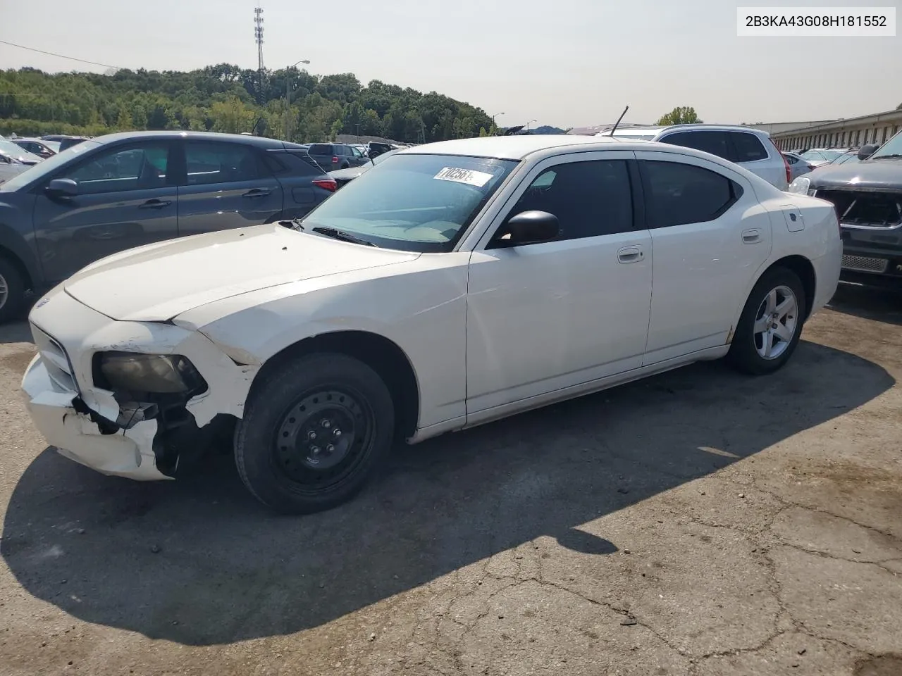 2008 Dodge Charger VIN: 2B3KA43G08H181552 Lot: 70256144