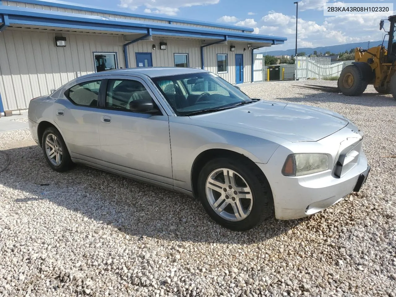 2008 Dodge Charger VIN: 2B3KA43R08H102320 Lot: 70438134