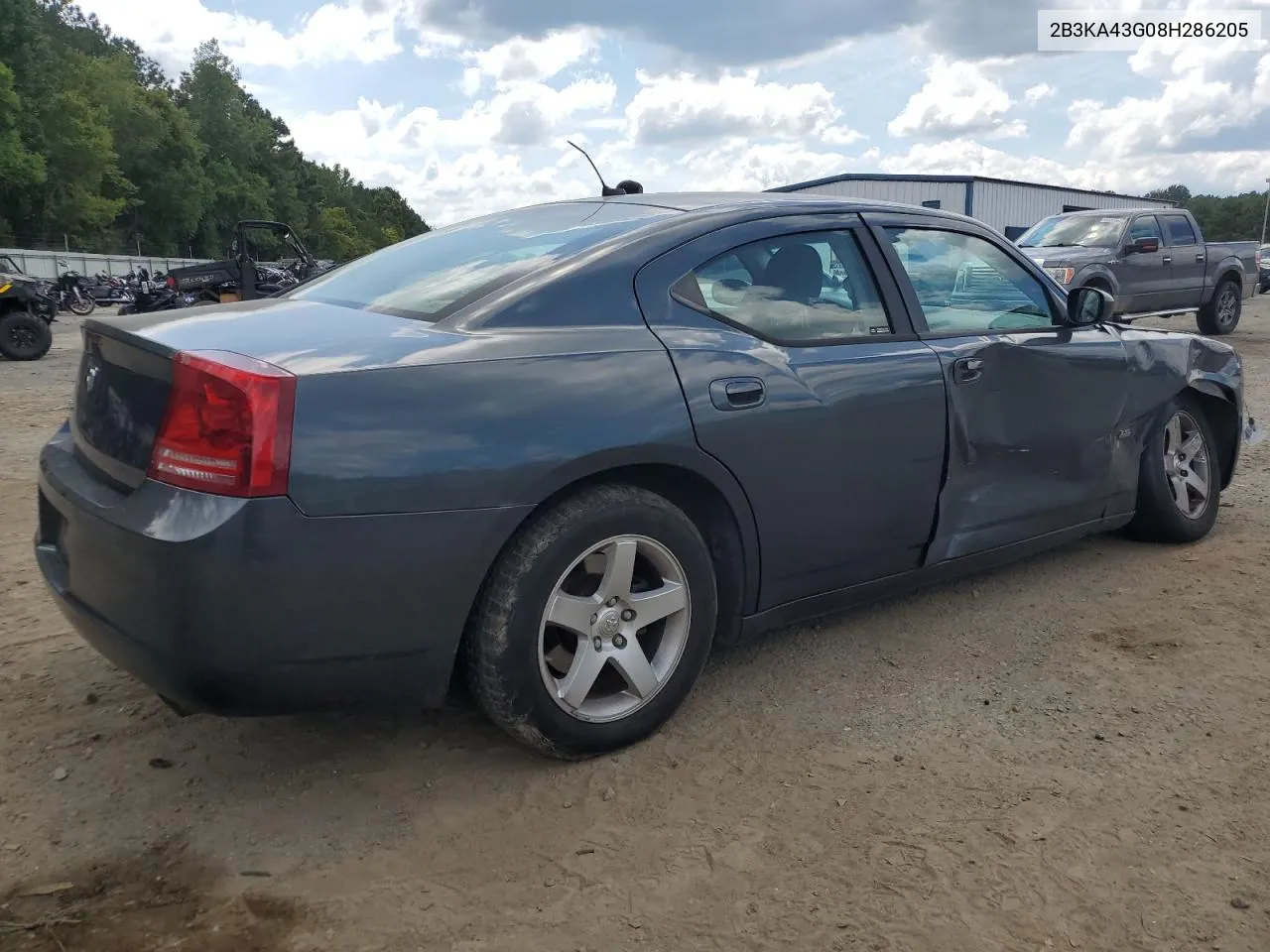 2008 Dodge Charger VIN: 2B3KA43G08H286205 Lot: 70762504