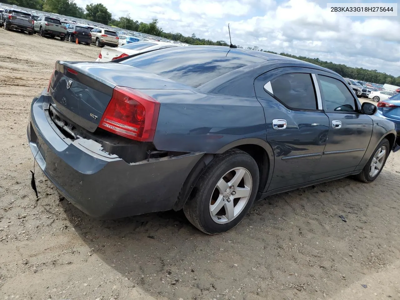 2008 Dodge Charger Sxt VIN: 2B3KA33G18H275644 Lot: 71127934