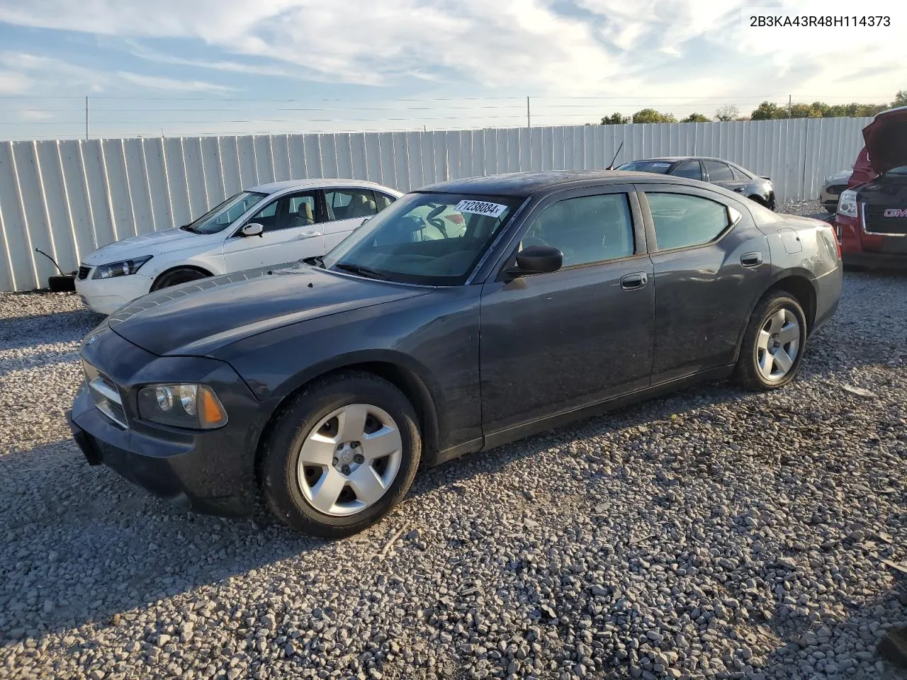 2008 Dodge Charger VIN: 2B3KA43R48H114373 Lot: 71238084