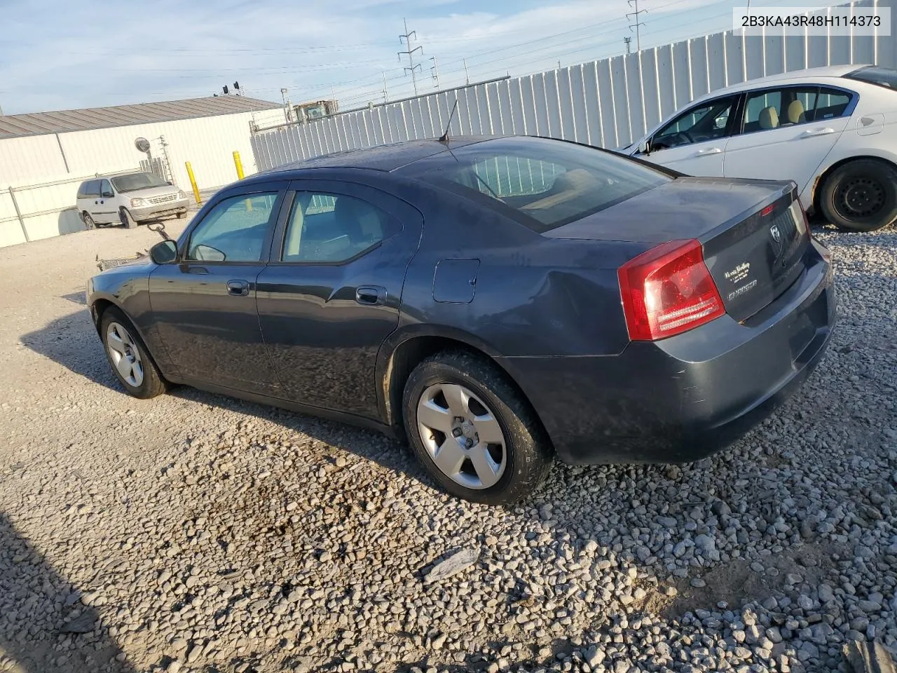 2008 Dodge Charger VIN: 2B3KA43R48H114373 Lot: 71238084