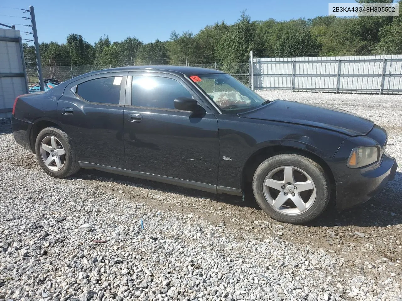 2B3KA43G48H305502 2008 Dodge Charger