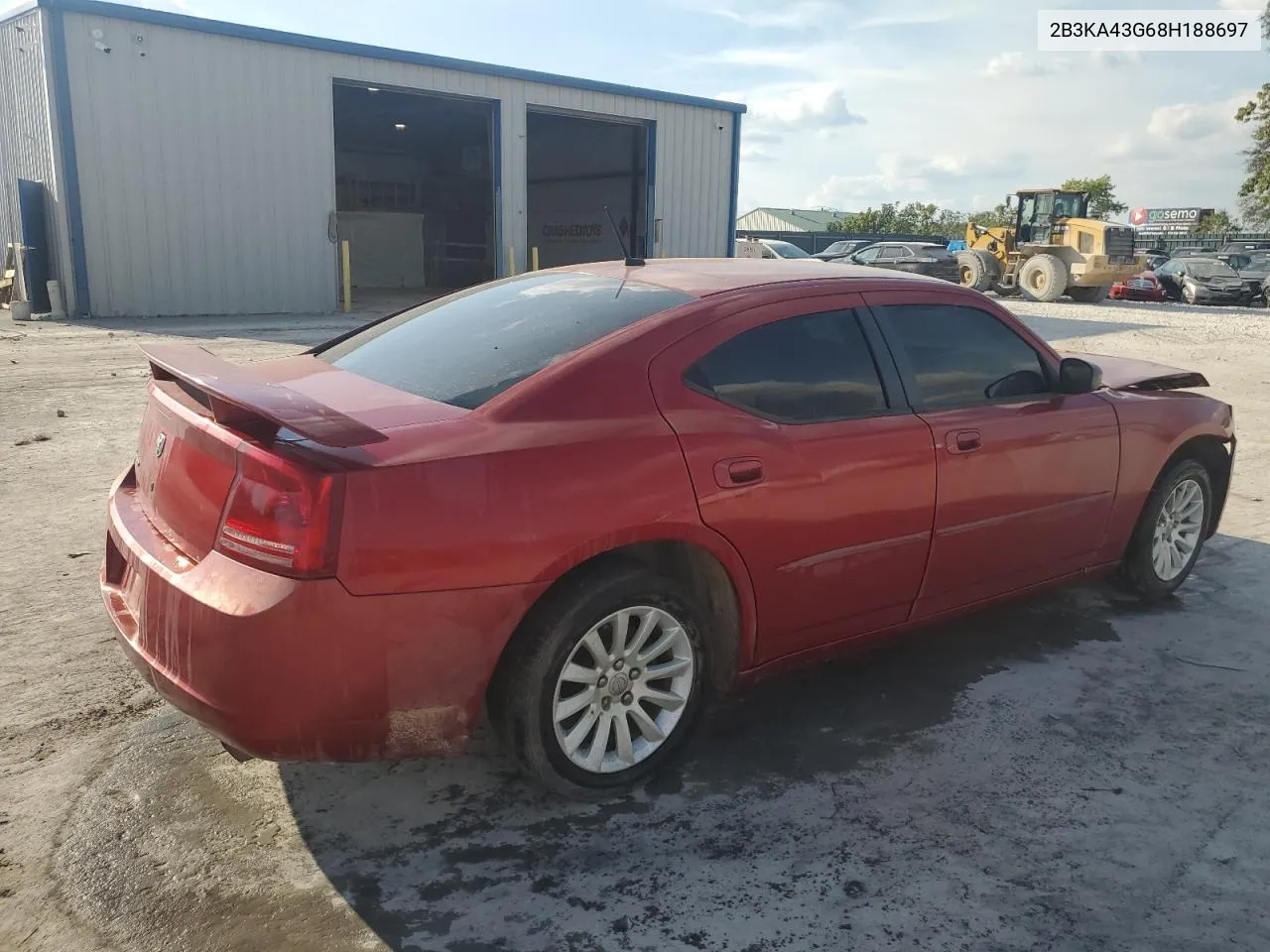 2008 Dodge Charger VIN: 2B3KA43G68H188697 Lot: 72341744