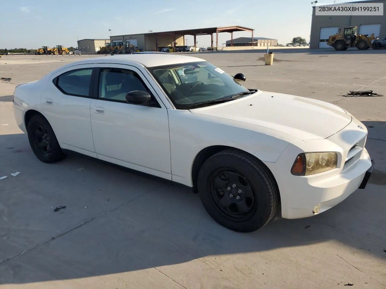 2008 Dodge Charger VIN: 2B3KA43GX8H199251 Lot: 72561214