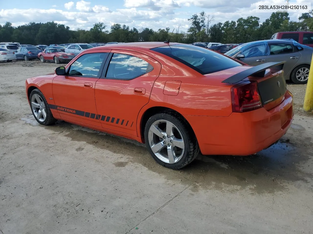 2008 Dodge Charger R/T VIN: 2B3LA53H28H250163 Lot: 72961274