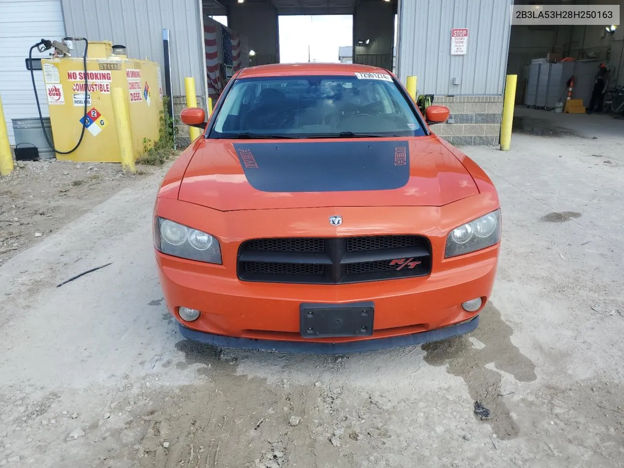 2008 Dodge Charger R/T VIN: 2B3LA53H28H250163 Lot: 72961274