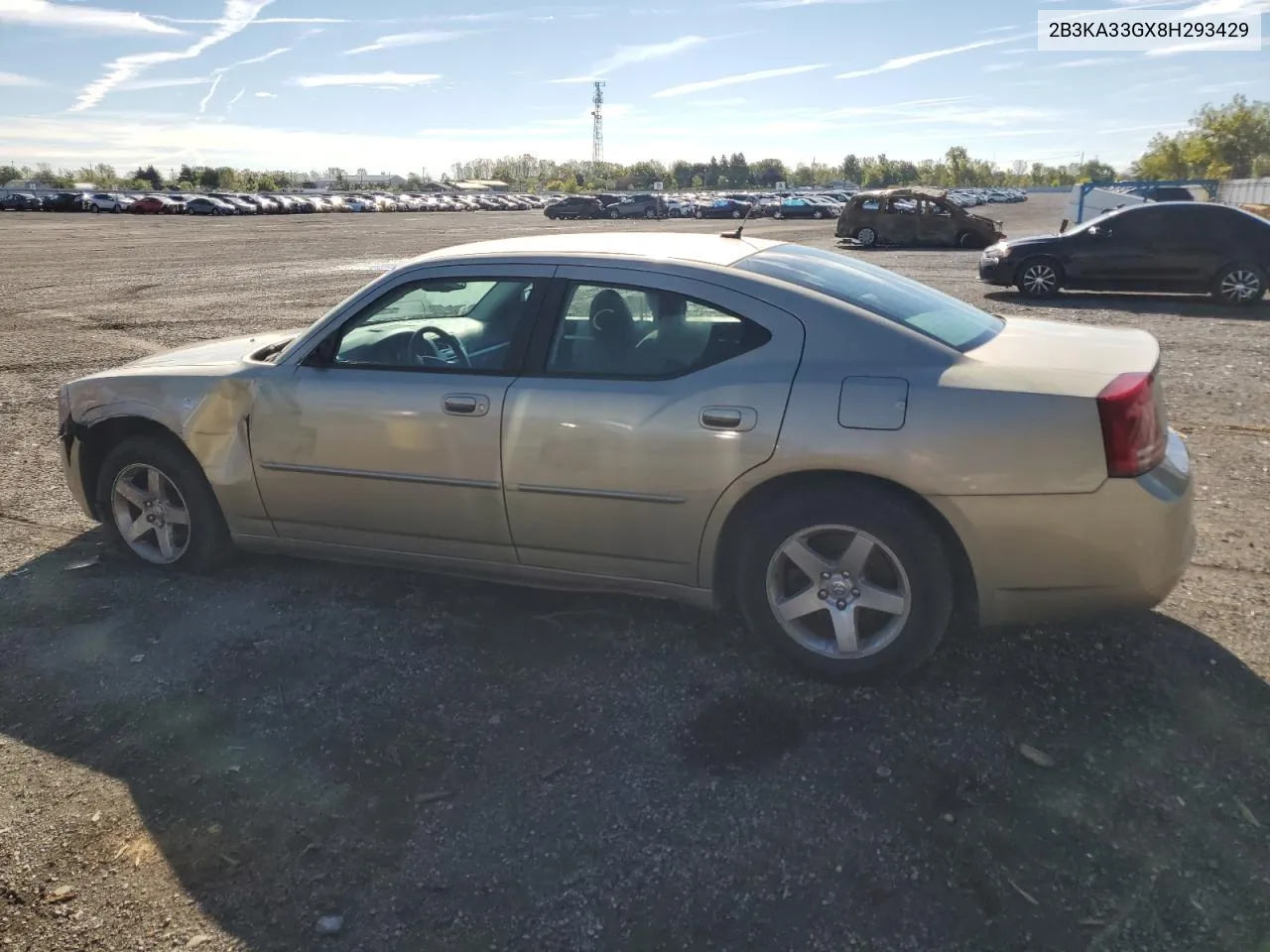 2008 Dodge Charger Sxt VIN: 2B3KA33GX8H293429 Lot: 73362834