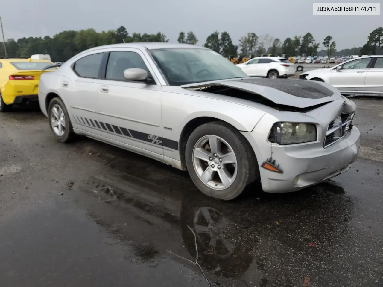 2008 Dodge Charger R/T VIN: 2B3KA53H58H174711 Lot: 73596564