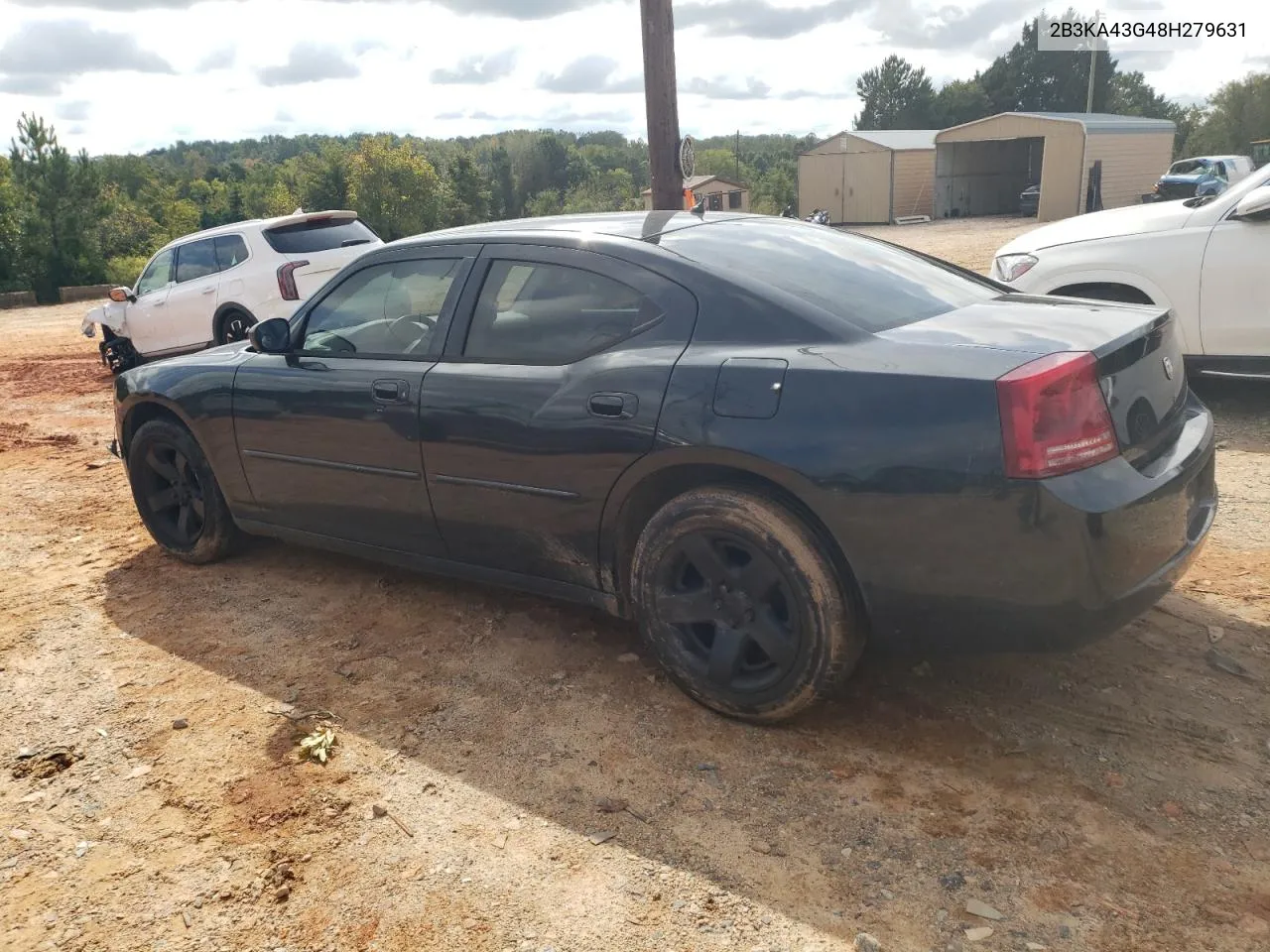 2008 Dodge Charger VIN: 2B3KA43G48H279631 Lot: 73966774