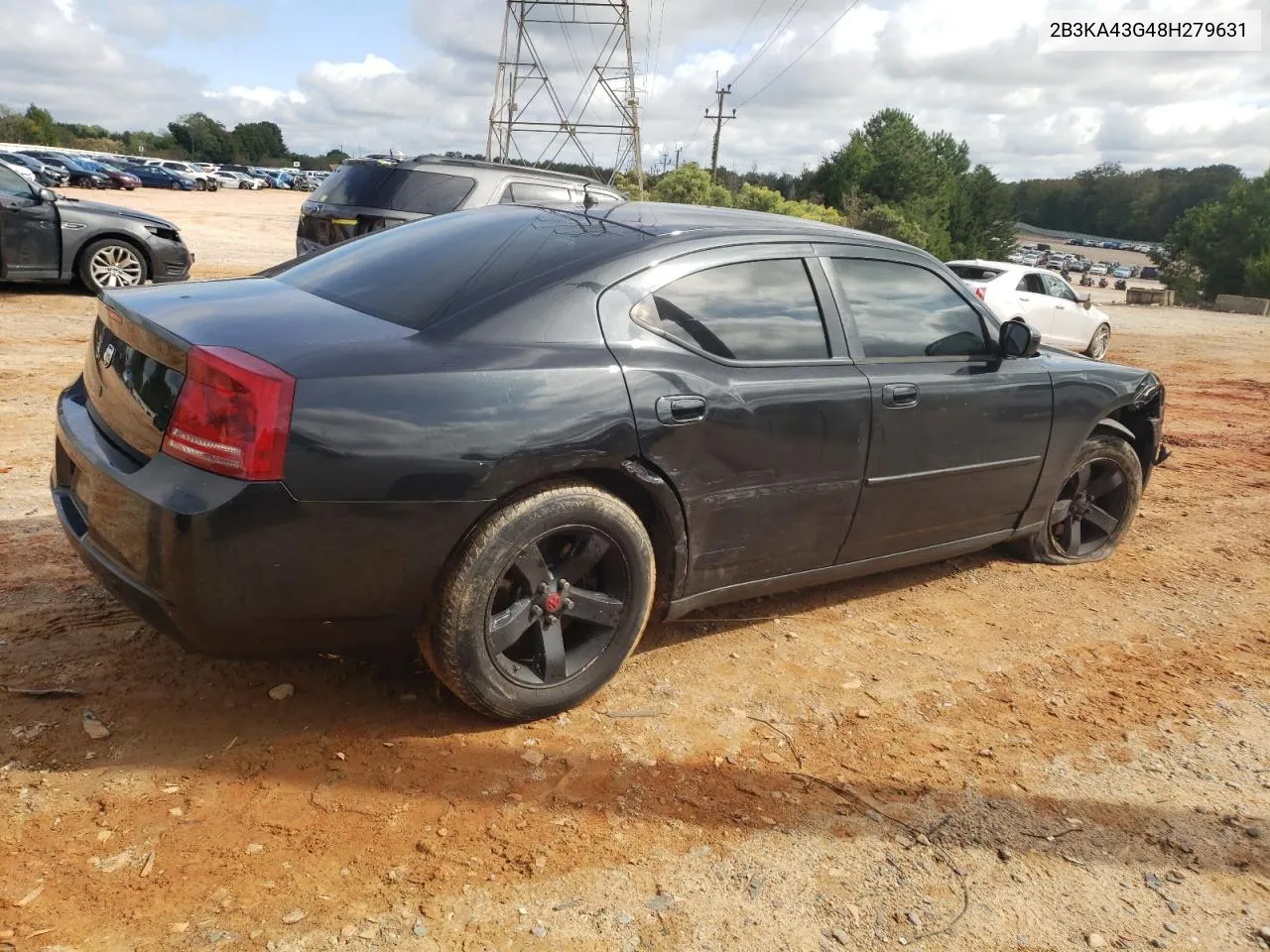 2008 Dodge Charger VIN: 2B3KA43G48H279631 Lot: 73966774