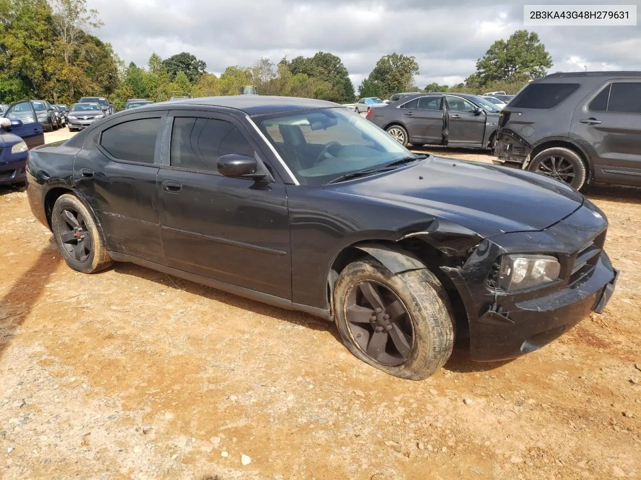 2008 Dodge Charger VIN: 2B3KA43G48H279631 Lot: 73966774