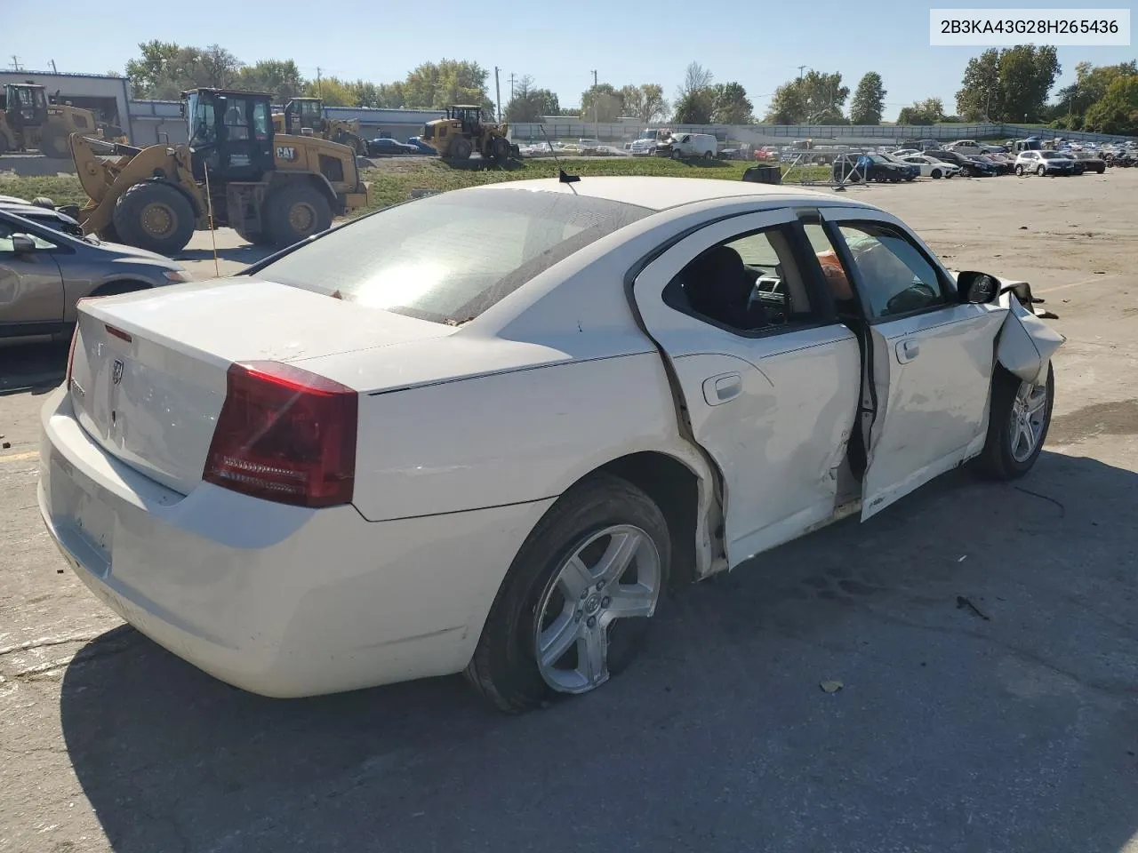 2008 Dodge Charger VIN: 2B3KA43G28H265436 Lot: 75418284