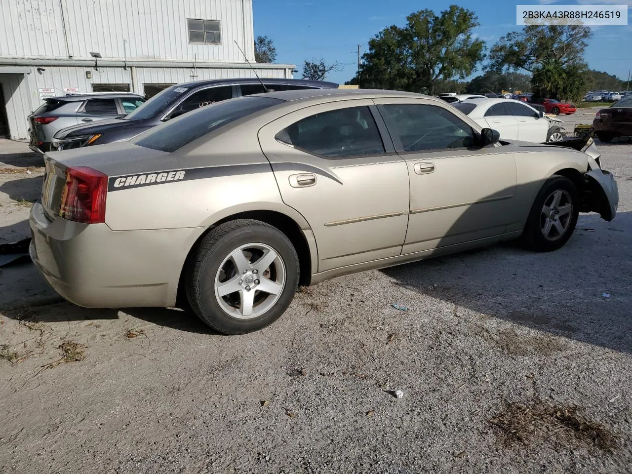 2008 Dodge Charger VIN: 2B3KA43R88H246519 Lot: 76042304