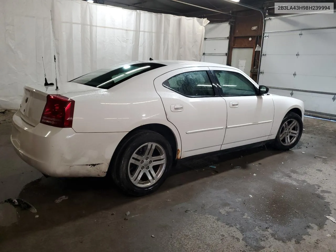 2008 Dodge Charger VIN: 2B3LA43H98H239994 Lot: 76195534