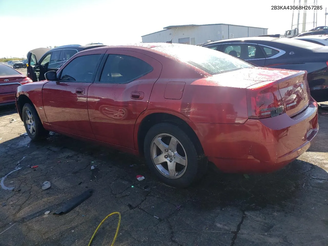 2008 Dodge Charger VIN: 2B3KA43G68H267285 Lot: 76374294