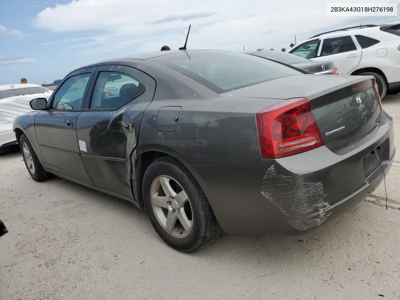 2008 Dodge Charger VIN: 2B3KA43G18H276198 Lot: 76710664