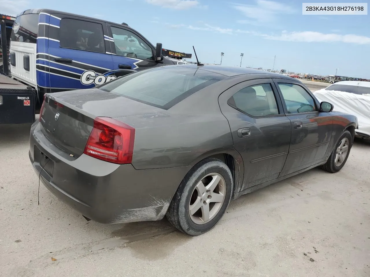 2008 Dodge Charger VIN: 2B3KA43G18H276198 Lot: 76710664