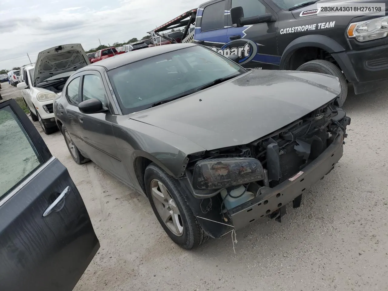 2008 Dodge Charger VIN: 2B3KA43G18H276198 Lot: 76710664