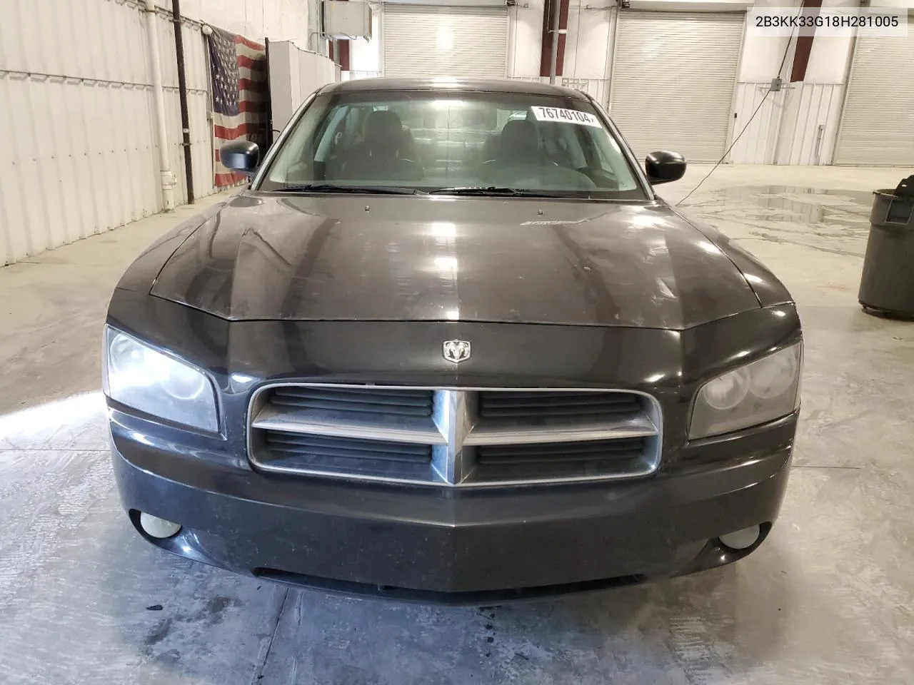 2008 Dodge Charger Sxt VIN: 2B3KK33G18H281005 Lot: 76740104