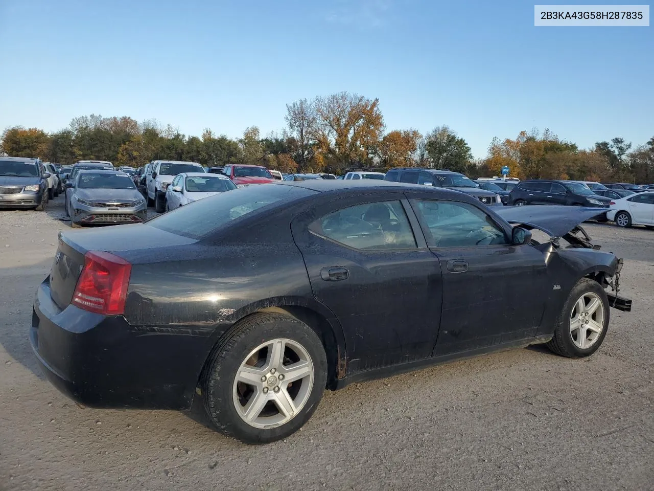 2008 Dodge Charger VIN: 2B3KA43G58H287835 Lot: 76990134