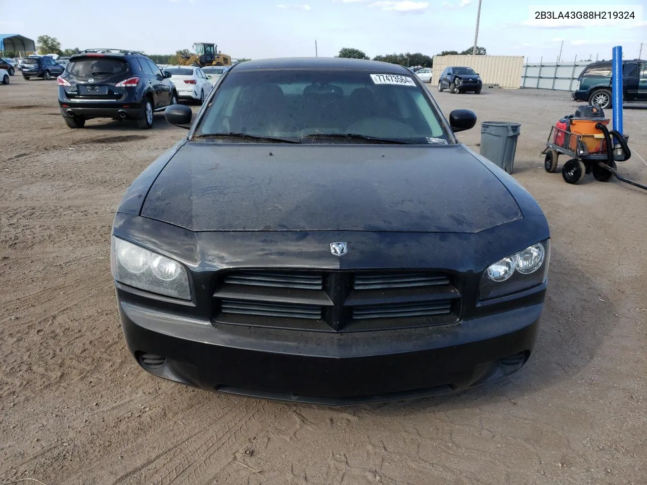 2008 Dodge Charger VIN: 2B3LA43G88H219324 Lot: 77473564