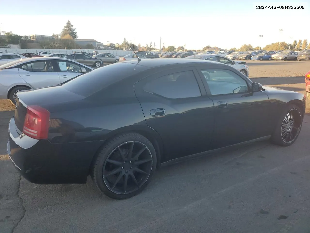 2008 Dodge Charger VIN: 2B3KA43R08H336506 Lot: 77632494