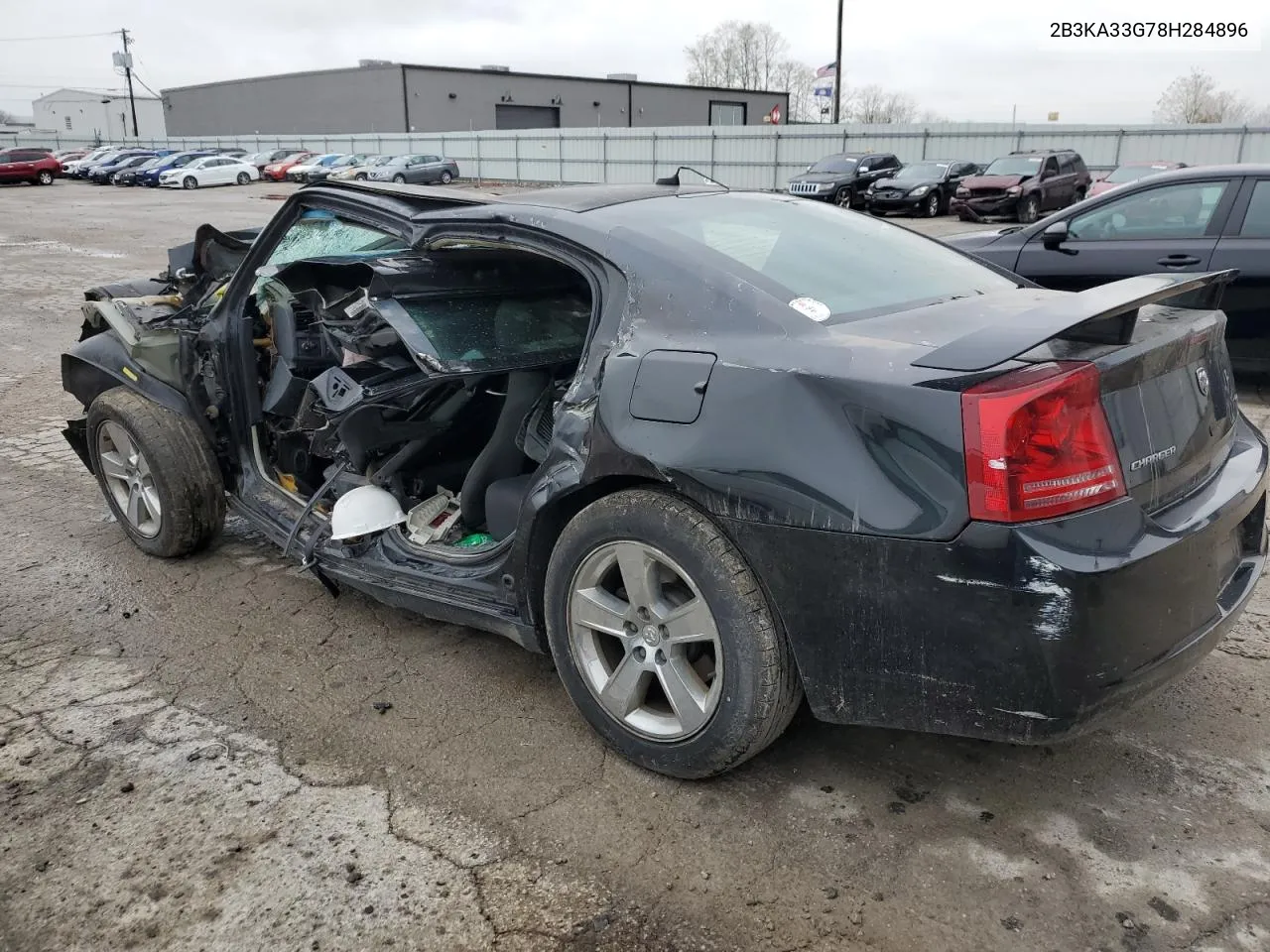 2008 Dodge Charger Sxt VIN: 2B3KA33G78H284896 Lot: 78630494