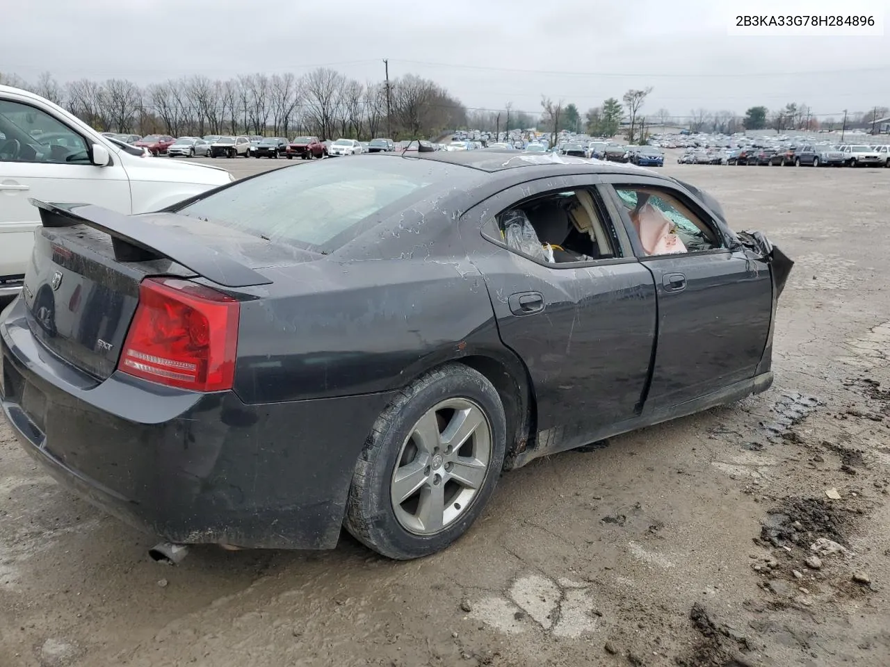 2008 Dodge Charger Sxt VIN: 2B3KA33G78H284896 Lot: 78630494