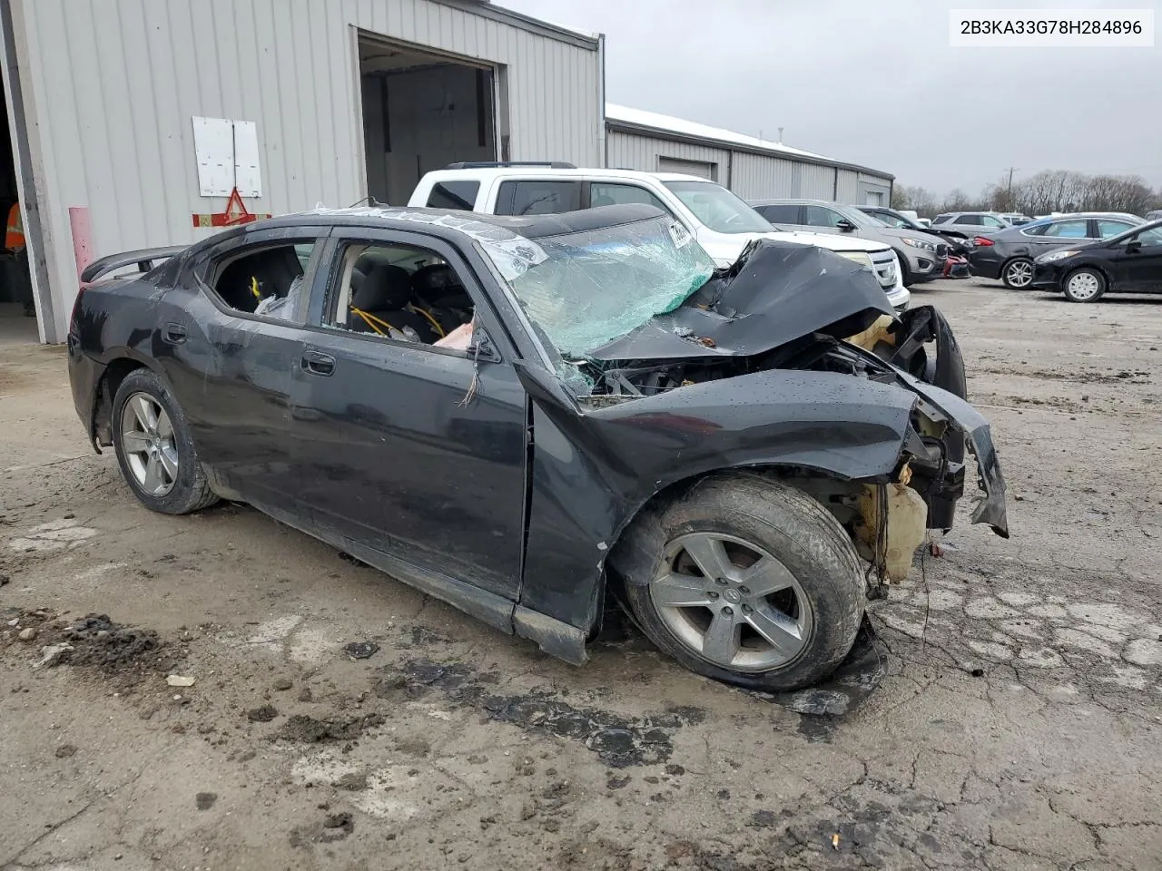 2008 Dodge Charger Sxt VIN: 2B3KA33G78H284896 Lot: 78630494