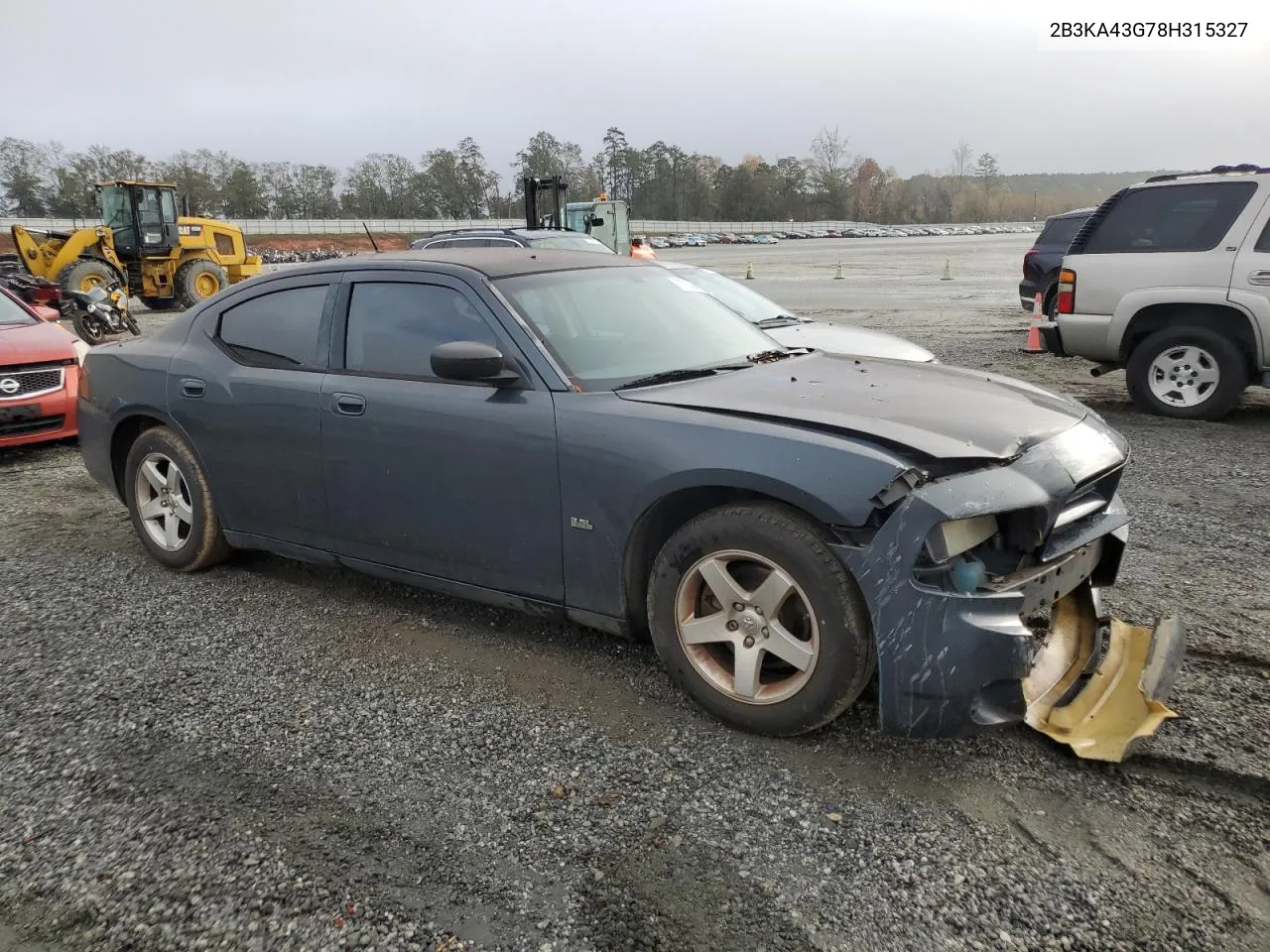 2008 Dodge Charger VIN: 2B3KA43G78H315327 Lot: 78705484