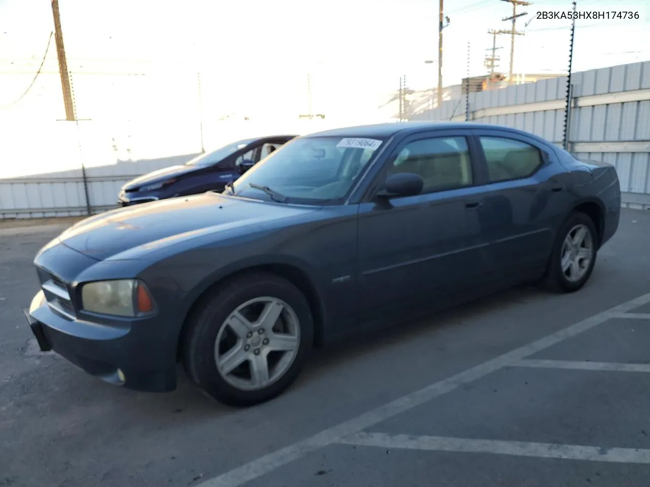 2008 Dodge Charger R/T VIN: 2B3KA53HX8H174736 Lot: 79319064