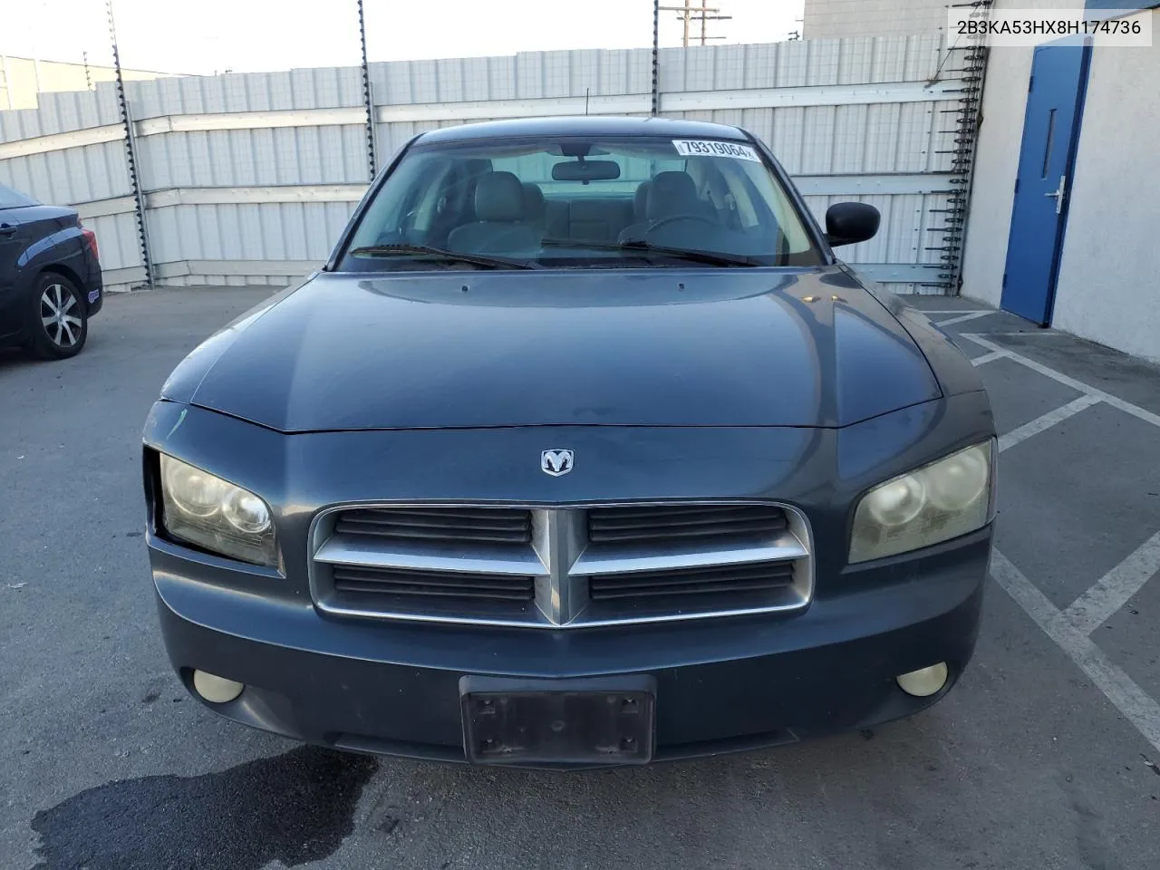 2008 Dodge Charger R/T VIN: 2B3KA53HX8H174736 Lot: 79319064