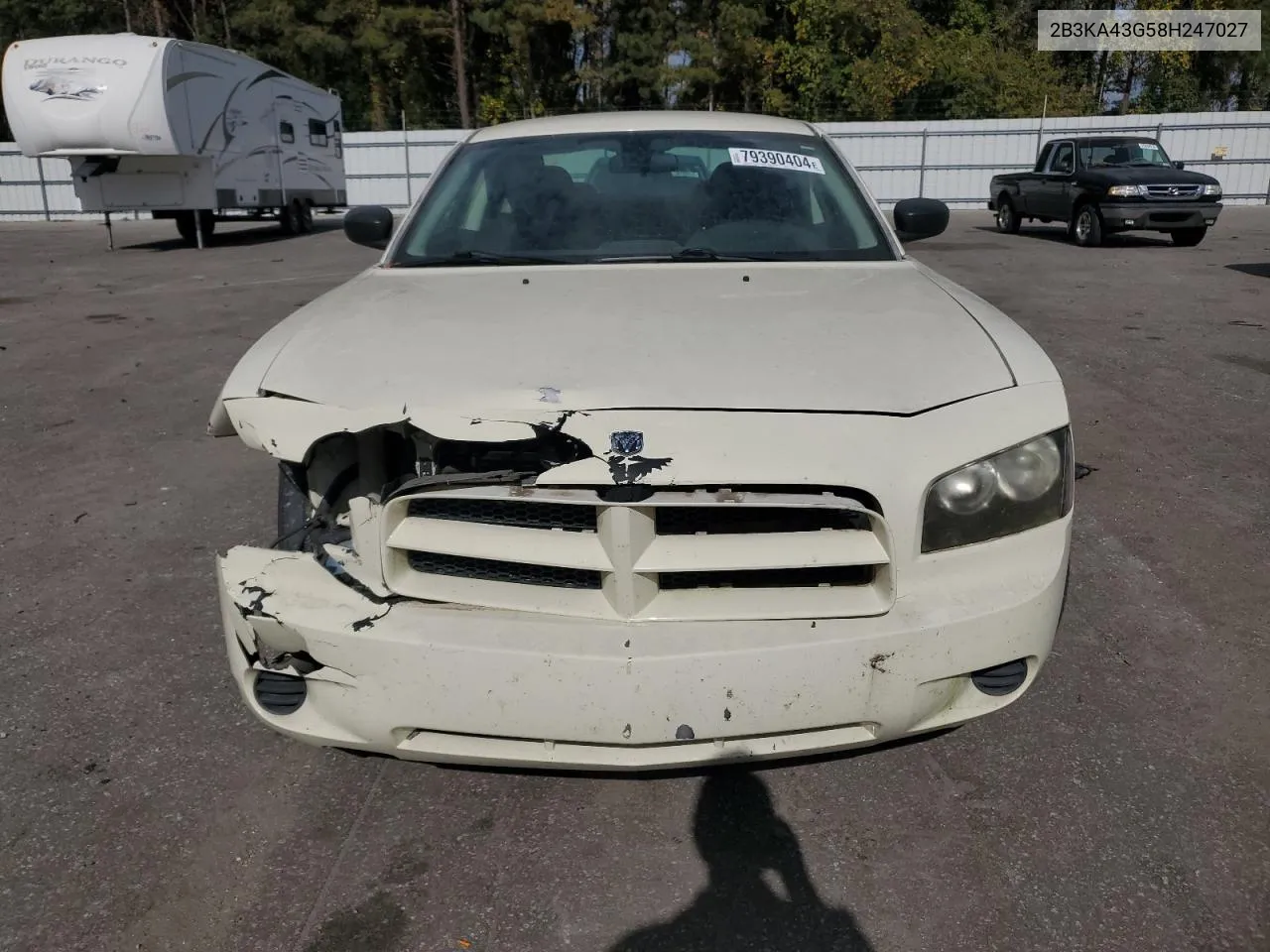 2008 Dodge Charger VIN: 2B3KA43G58H247027 Lot: 79390404