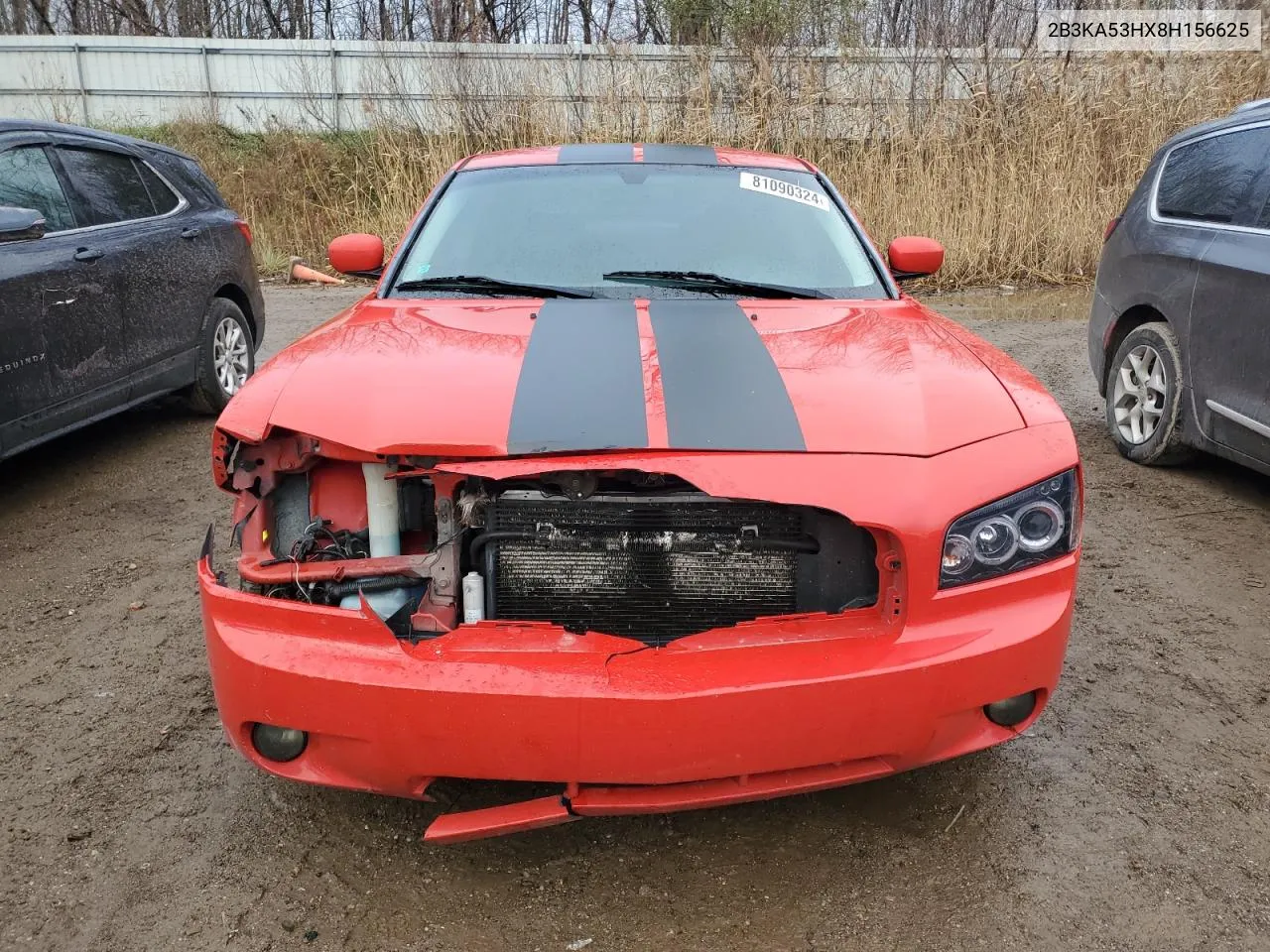 2008 Dodge Charger R/T VIN: 2B3KA53HX8H156625 Lot: 81090324