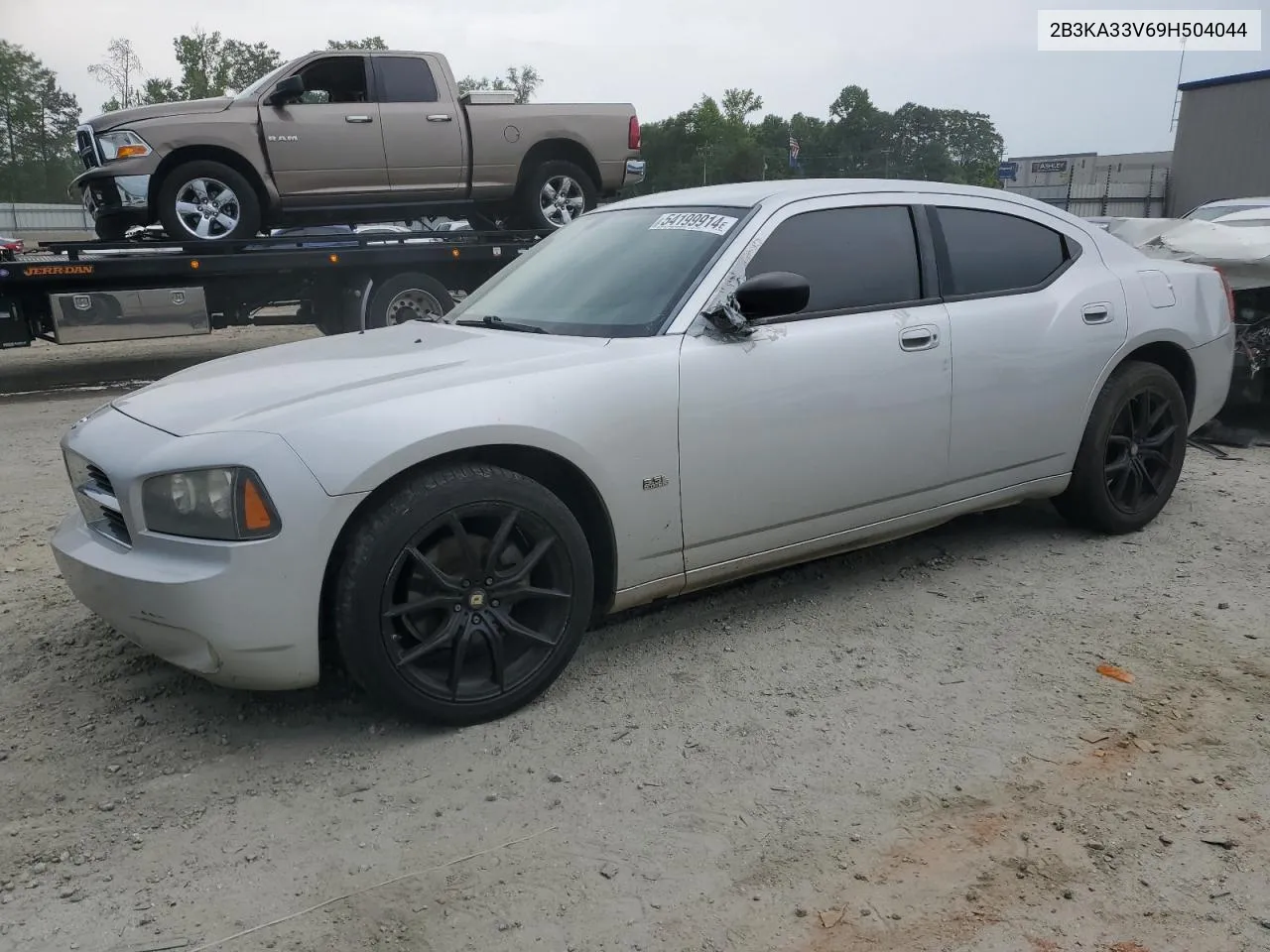 2009 Dodge Charger Sxt VIN: 2B3KA33V69H504044 Lot: 54199914