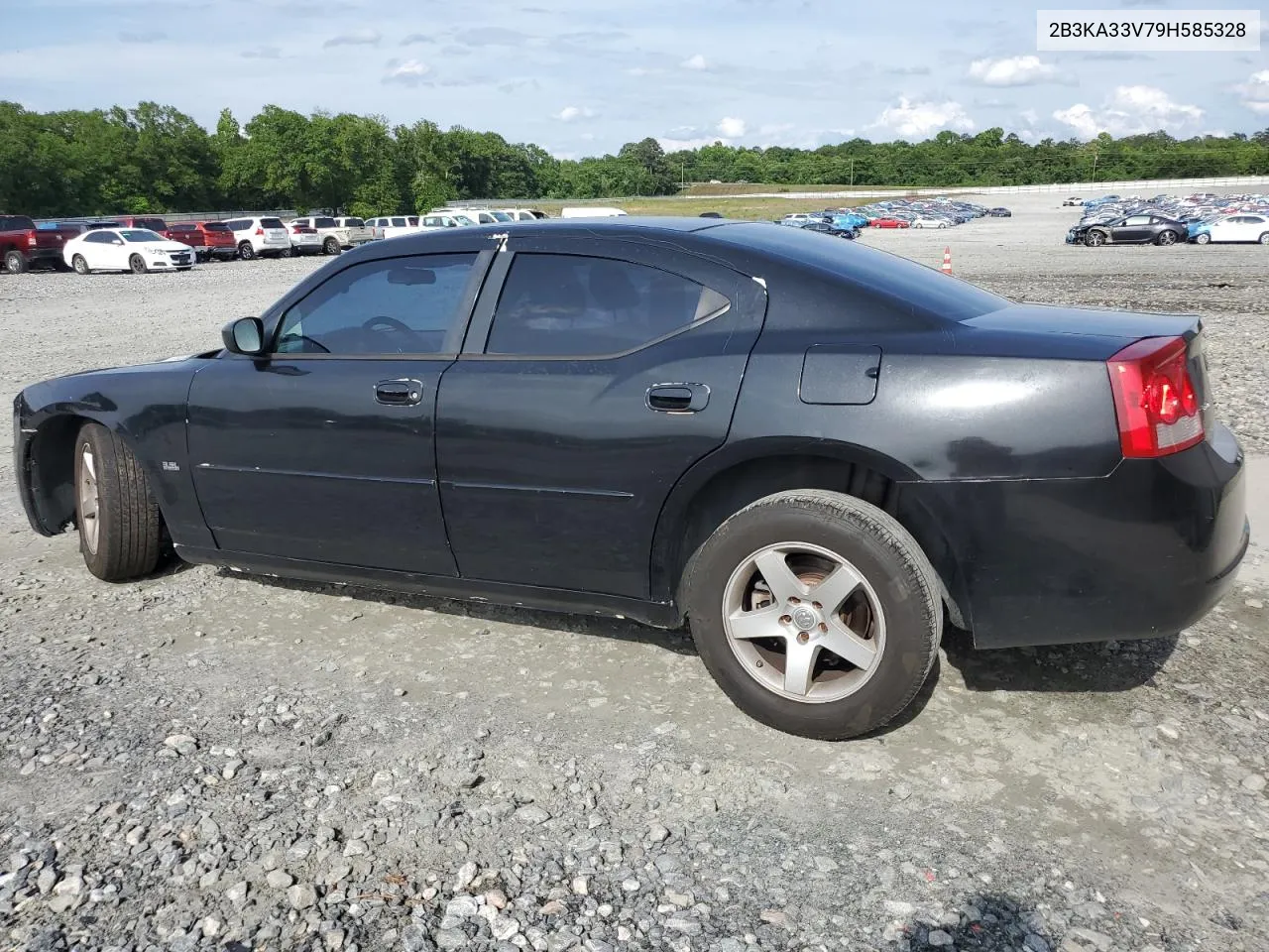 2009 Dodge Charger Sxt VIN: 2B3KA33V79H585328 Lot: 55043234