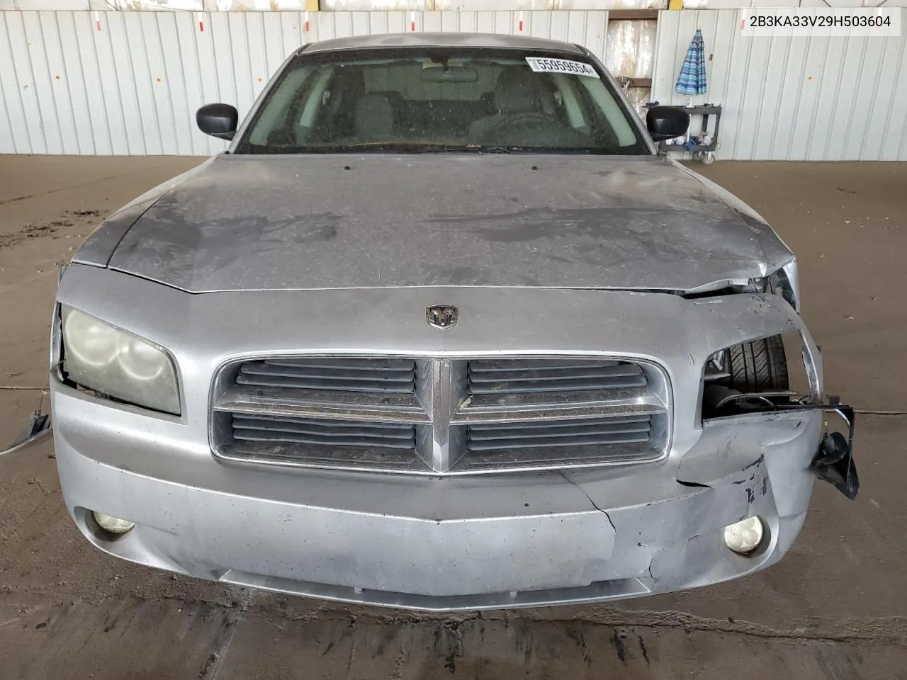 2009 Dodge Charger Sxt VIN: 2B3KA33V29H503604 Lot: 55959654