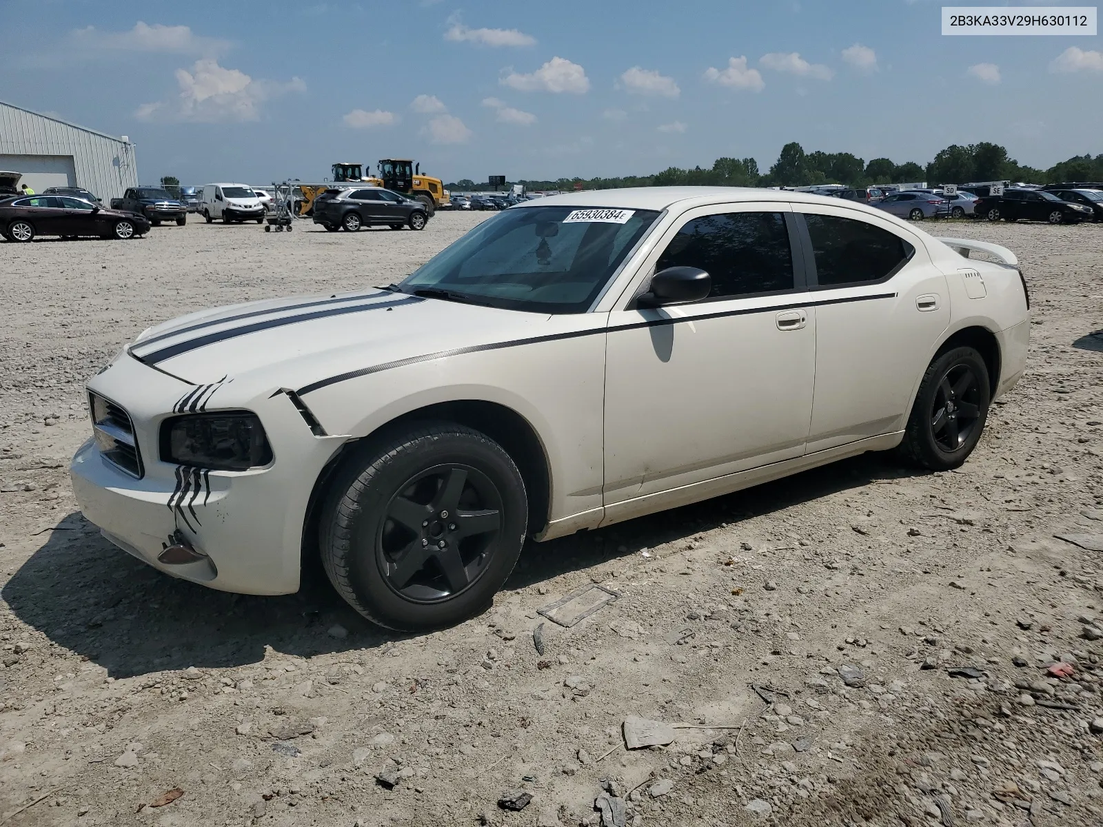 2009 Dodge Charger Sxt VIN: 2B3KA33V29H630112 Lot: 65930384