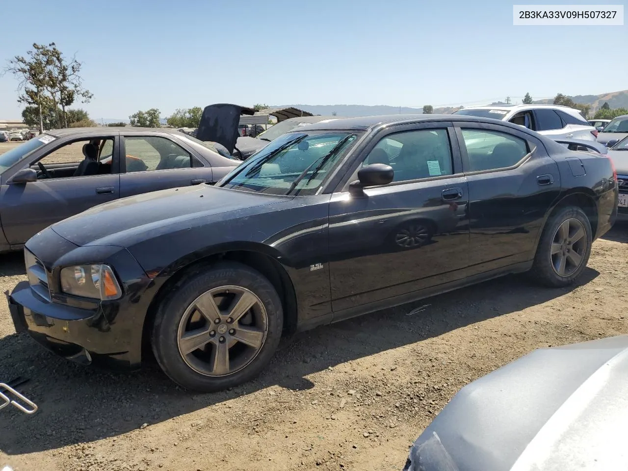 2009 Dodge Charger Sxt VIN: 2B3KA33V09H507327 Lot: 66590754