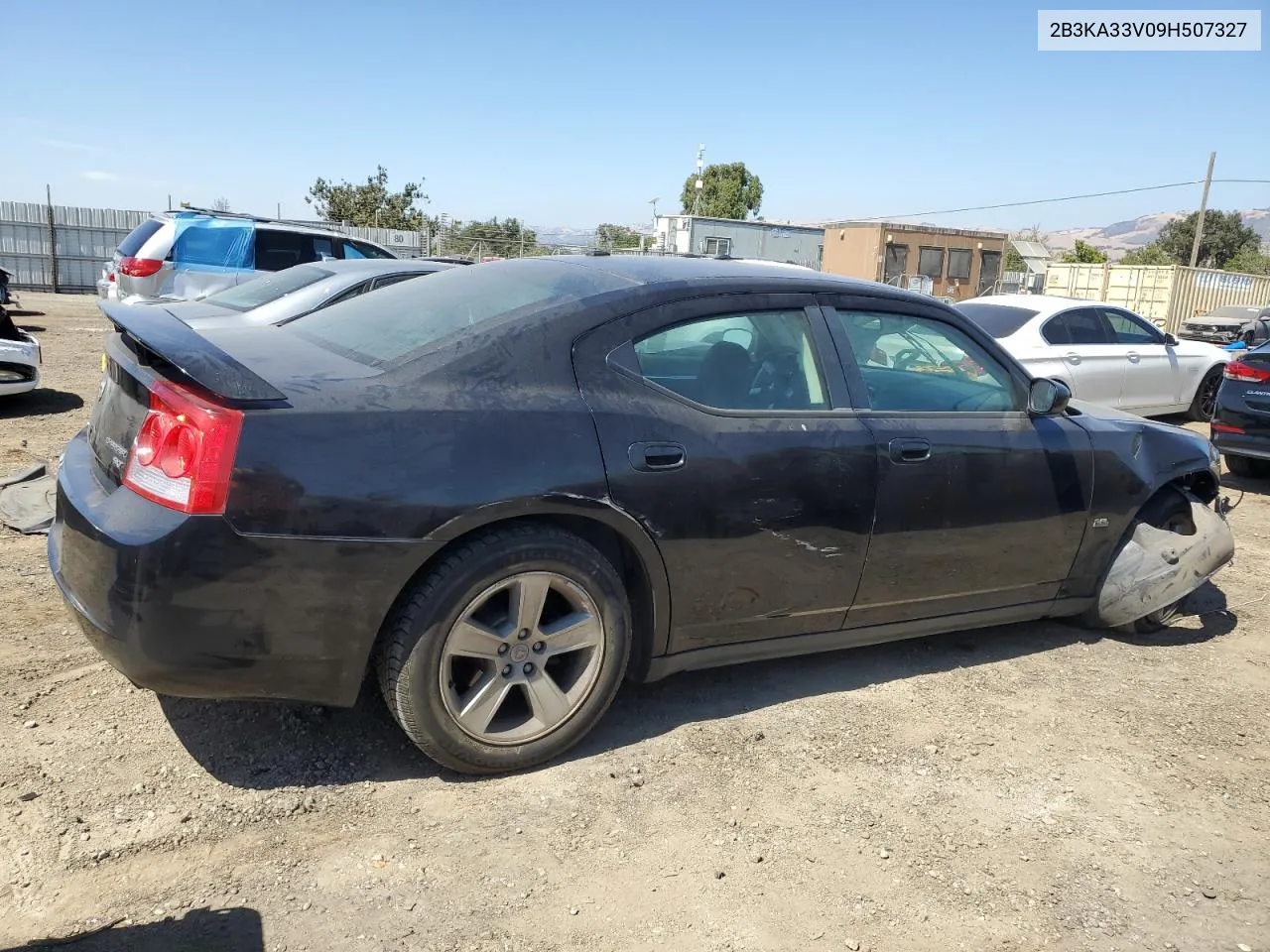 2009 Dodge Charger Sxt VIN: 2B3KA33V09H507327 Lot: 66590754