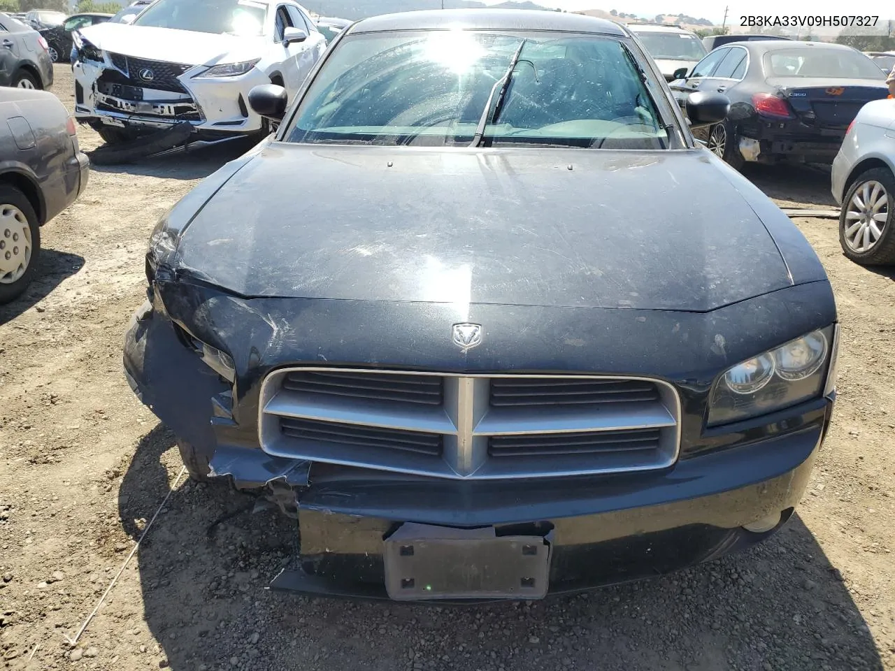 2009 Dodge Charger Sxt VIN: 2B3KA33V09H507327 Lot: 66590754