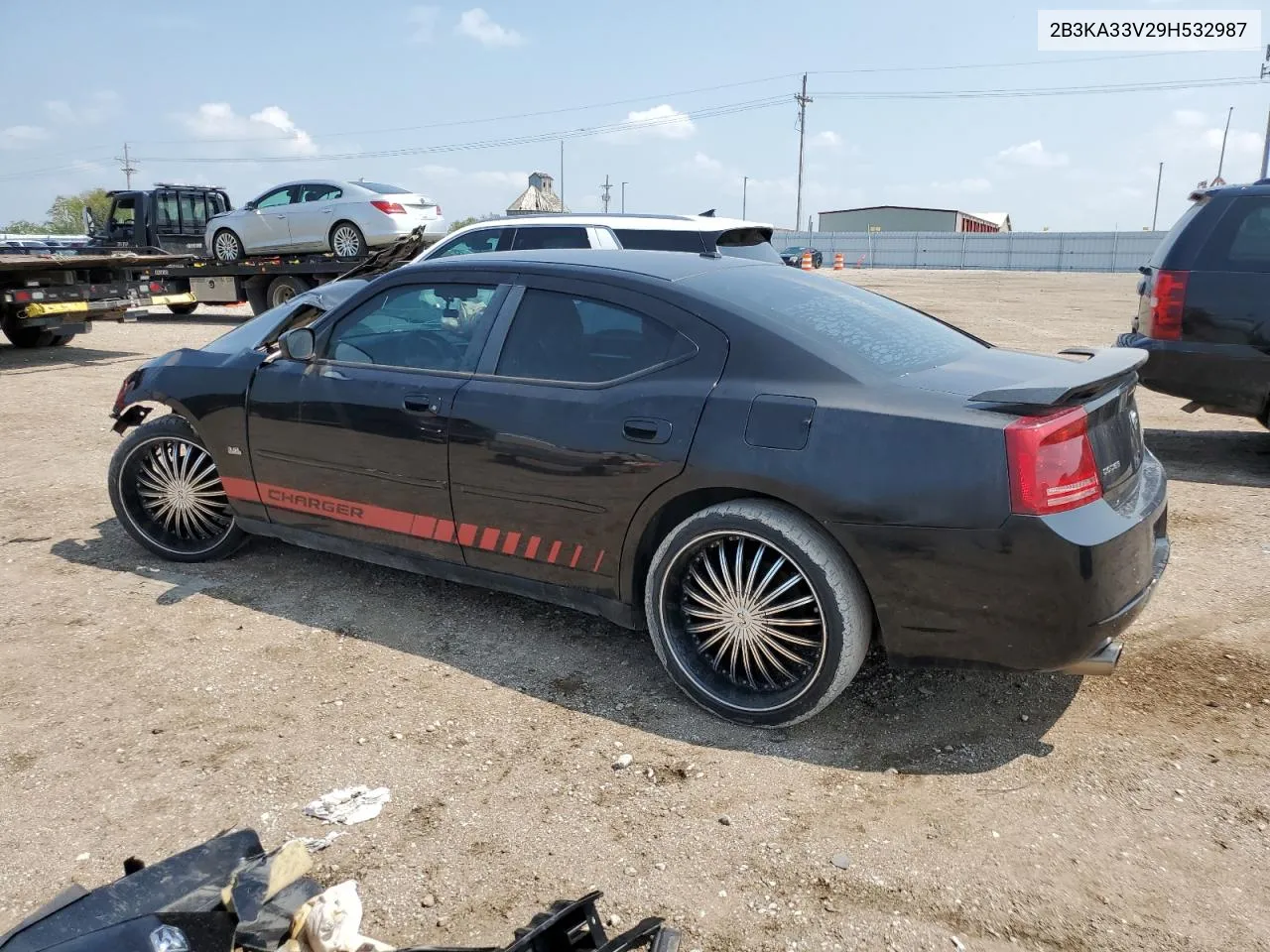 2009 Dodge Charger Sxt VIN: 2B3KA33V29H532987 Lot: 67873374