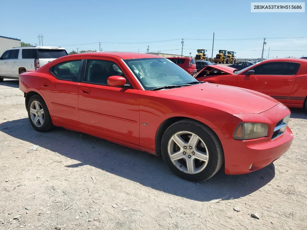 2009 Dodge Charger R/T VIN: 2B3KA53TX9H515686 Lot: 68078264