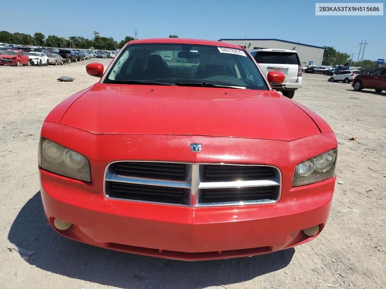 2009 Dodge Charger R/T VIN: 2B3KA53TX9H515686 Lot: 68078264